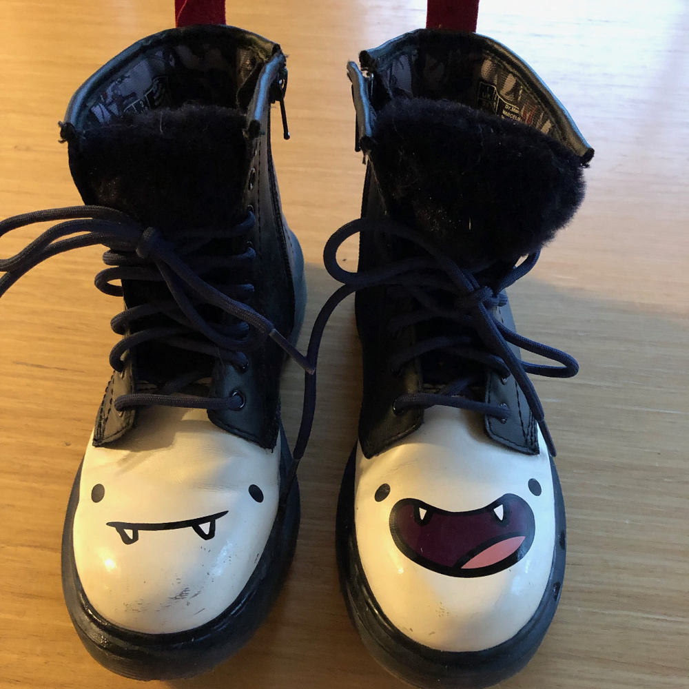 Adventure Time Doc Martens Marceline Boots, size 2